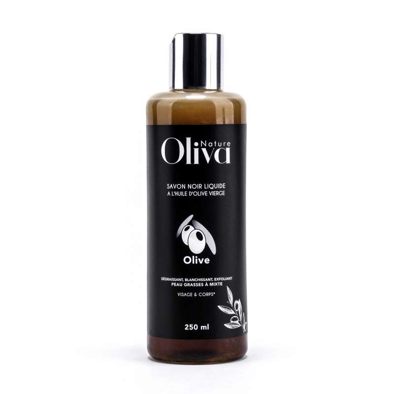 Flacon de savon liquide olive de la marque Oliva Nature